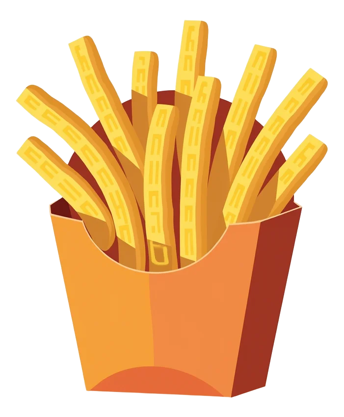 Waffle Fries (Large)