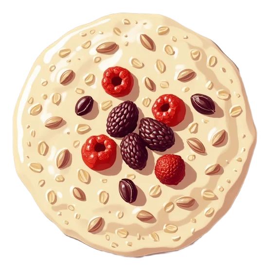 Overnight Oats with Seeds & Dried Fruit