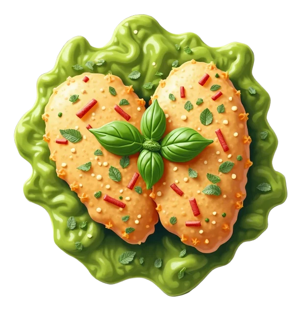 Chicken Pesto - Gluten Free (9" Square)