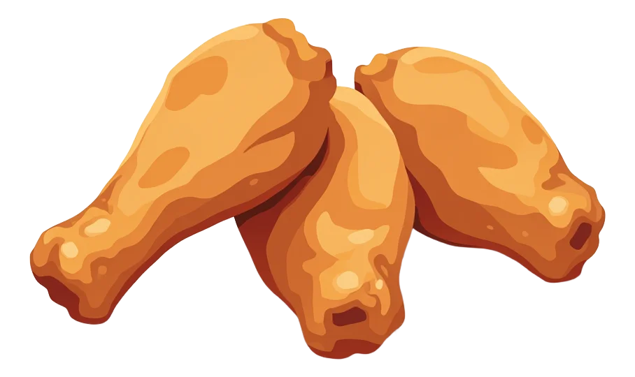 3 Chicken Wings (Kids)