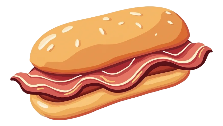 Smoked Bacon Roll