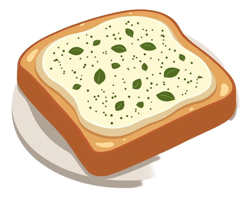 Garlic Bread with Vegan Mozzarella Alternative Sharer