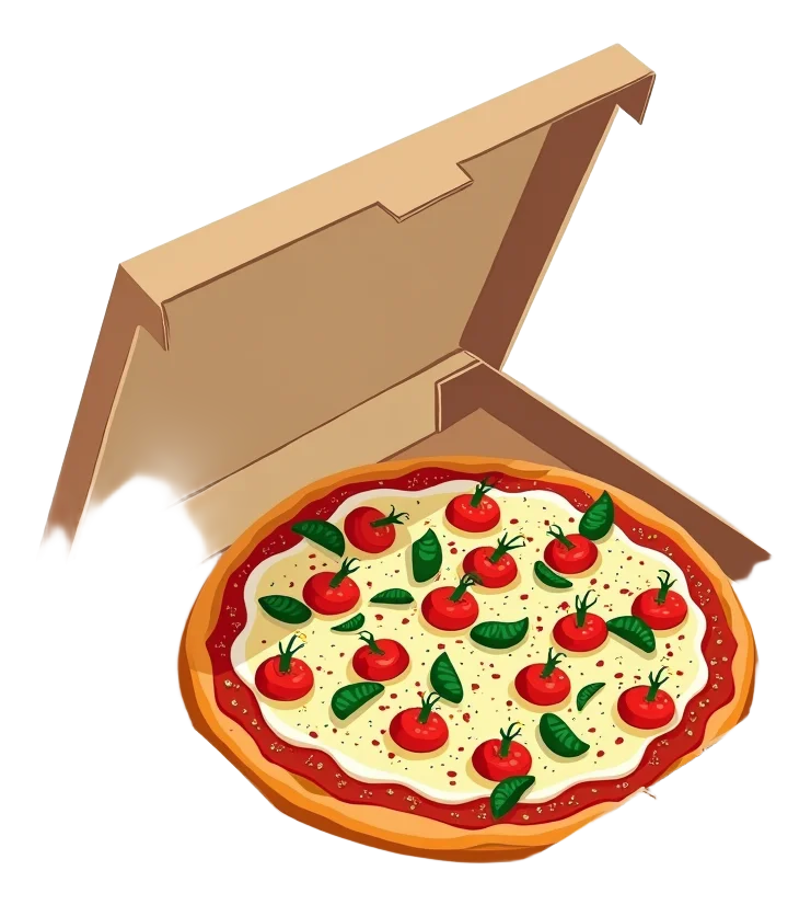 Veggie Feast Pizza Box 4 Pack