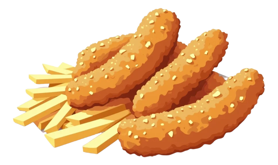 5 Tenders & Fries Combo