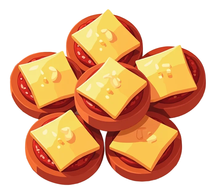 Pepperoni Feast - Cheesy Bites (14")