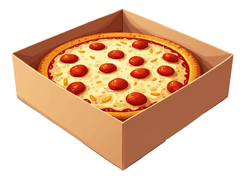 Firecracker Chicken Pizza Box 4 Pack