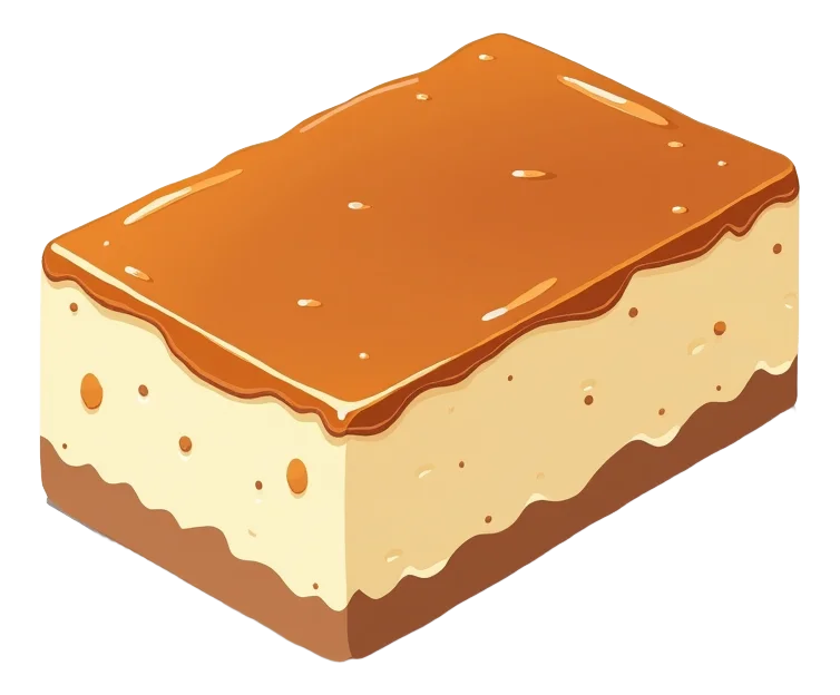 Gooey Salted Caramel Cheesecake Bar