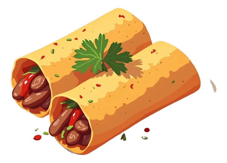 Beef Baja Chimichanga