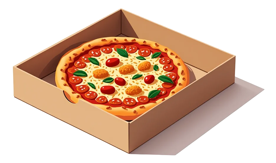 Spicy Chicken Pizza Box 6 Pack