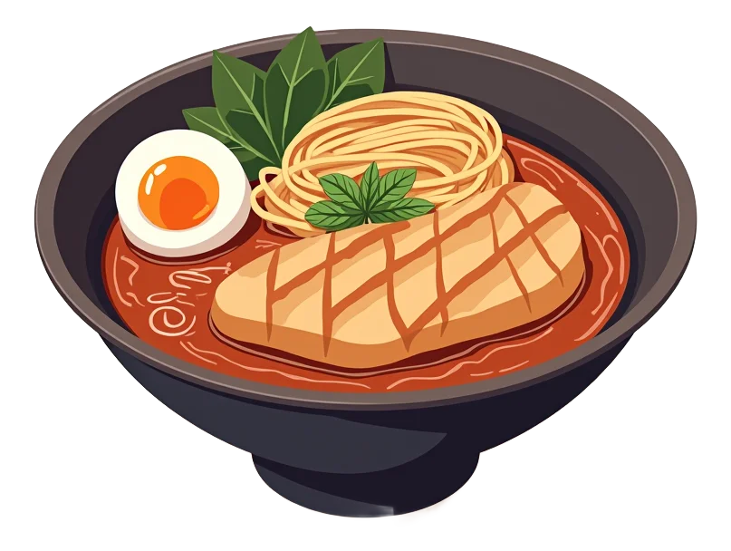 Grilled Chicken Ramen - Lunch Menu