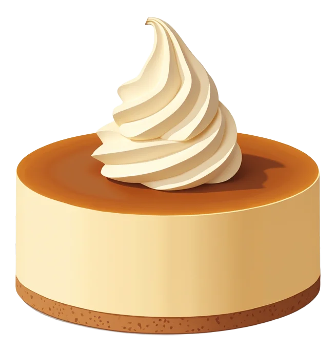 Banoffee Cheesecake with Vanilla Dairy Ice Cream