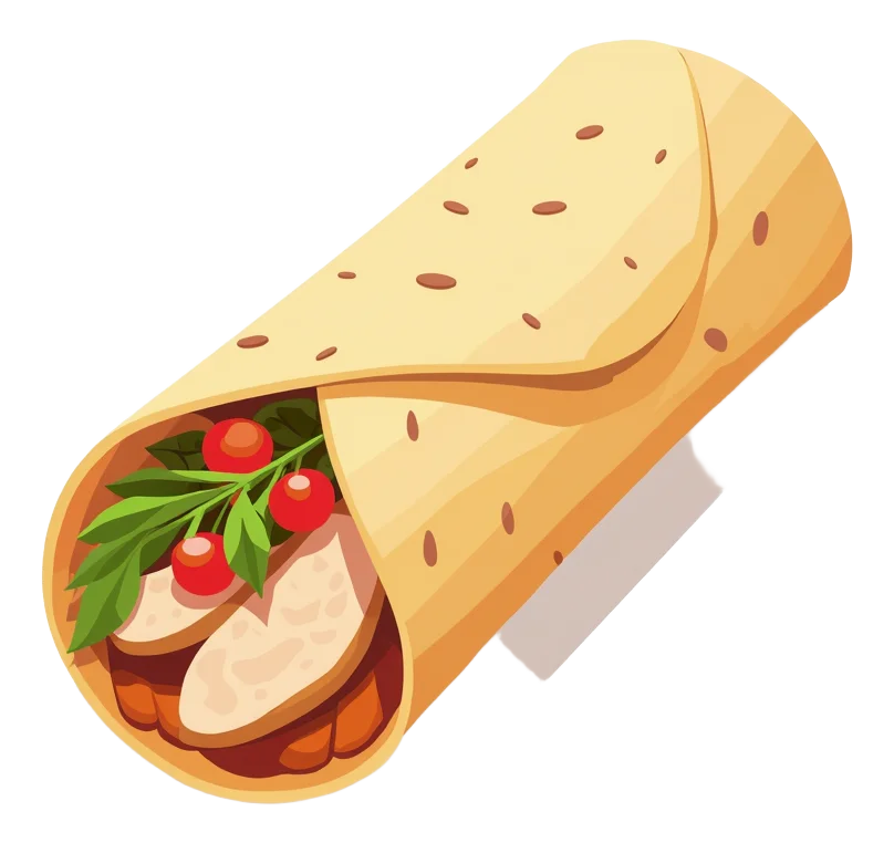 Baja Grill Burrito with All Natural Chicken