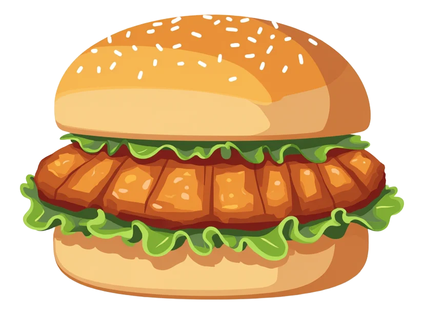Classic Chicken Burger - Grilled Chicken