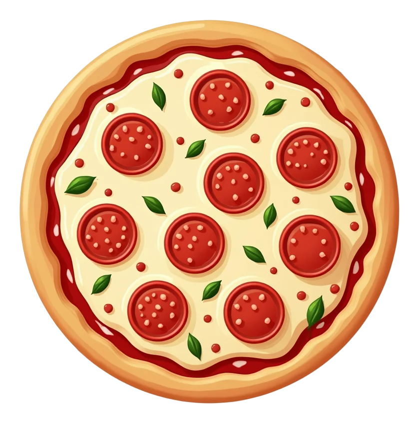 Non-Gluten Pepperoni Premio Pizza