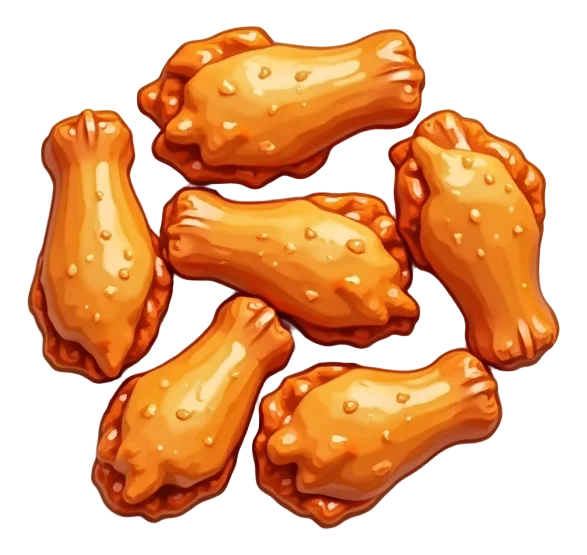 6 Hot Honey Wings