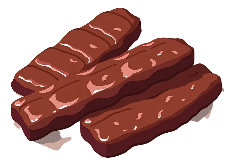 Sticky Vegan ‘Ribs’