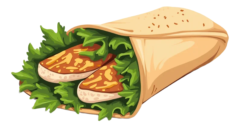 Chicken Pesto & Rocket Wrap