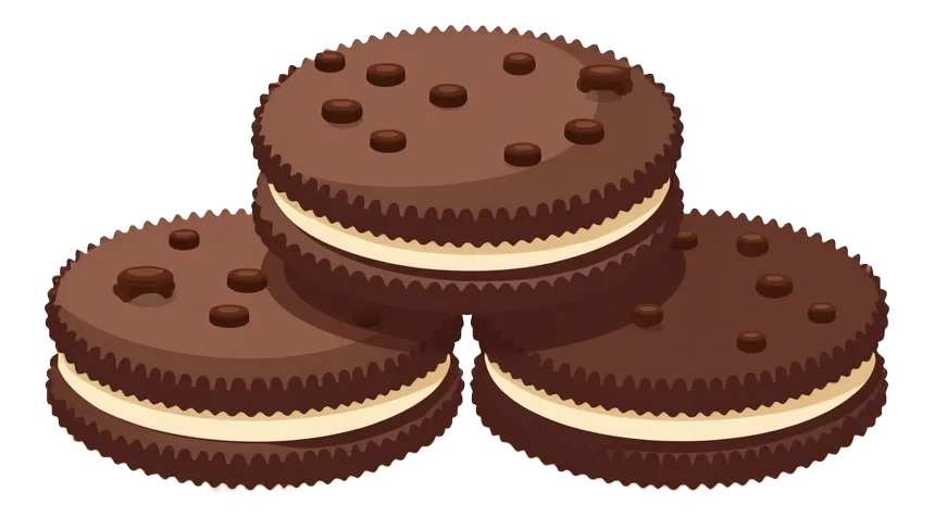 Triple Chocolate Cookies
