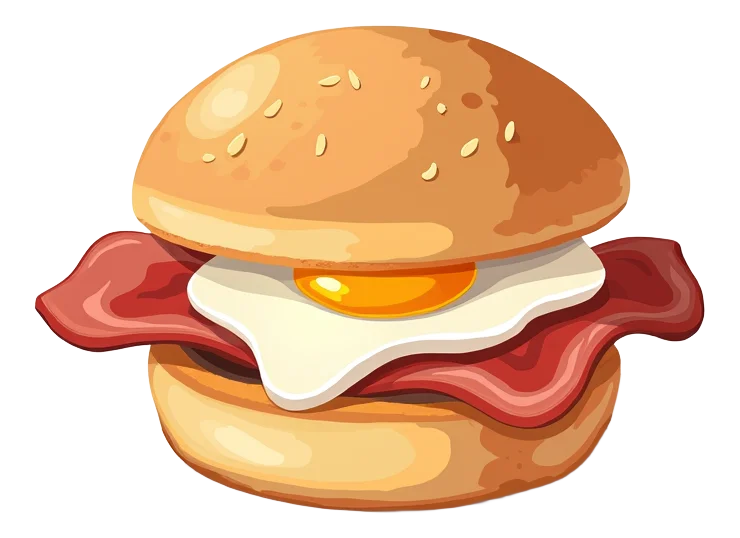 Egg & Bacon Muffin