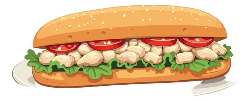Chicken Salad Baguette