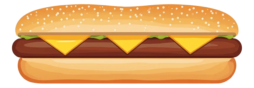 Footlong Dipper-Triple Cheese