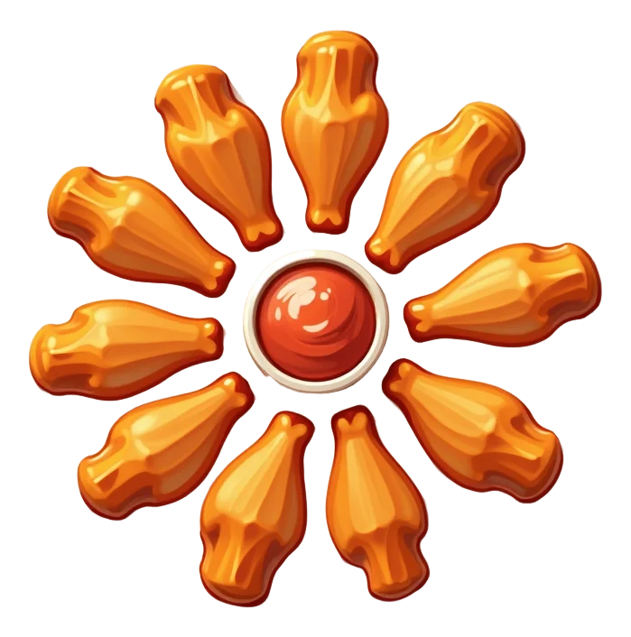 10 Chicken Wings