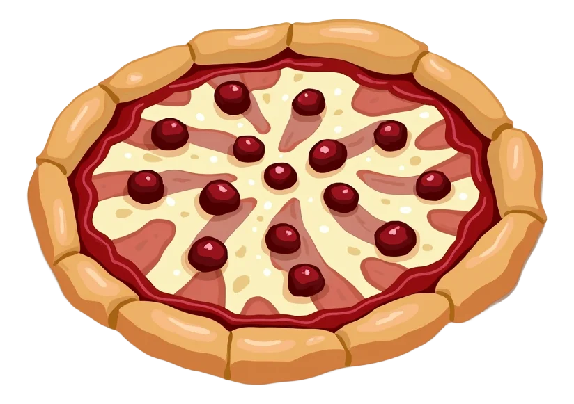 Brie, Bacon & Cranberry - Individual Stuffed Crust (11")