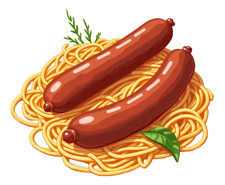 Smokey Sausage & Chilli Spaghetti