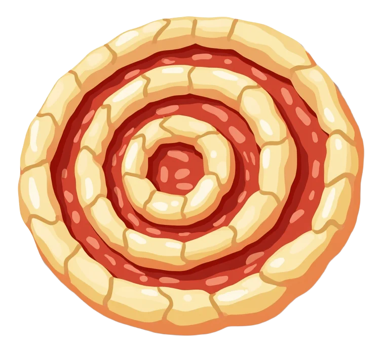 Mini Main - Pizza Pinwheels