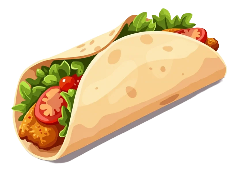 Baja Chicken Burrito
