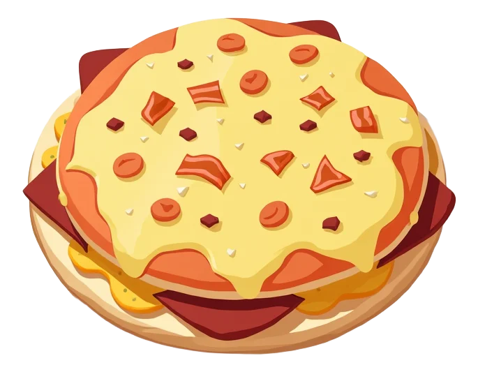 Cheesy Bacon Flatbread