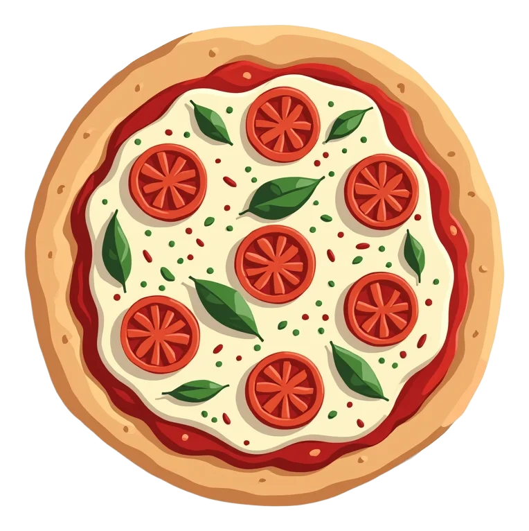 Vegan Margherita - Gluten Free (9" Square)
