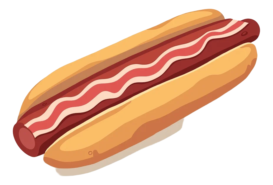Bacon & Sausage Breakfast Baguette