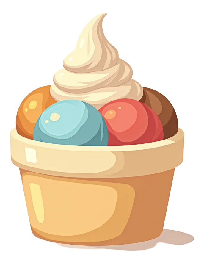 Children's Ice Cream Pot