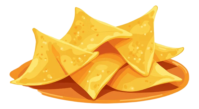 Nacho Chips with Cheese Sauce (Regular)