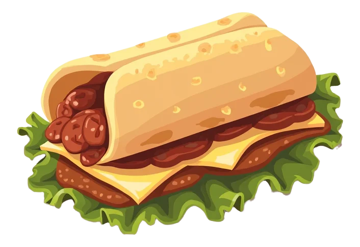 #42 Chipotle Chicken Cheese Steak - Wrap