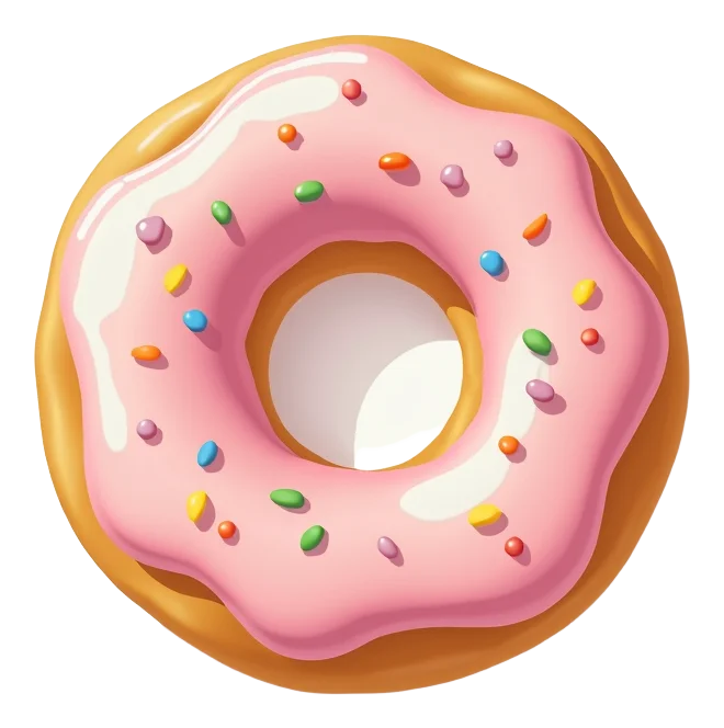 Glazed Ring Doughnut