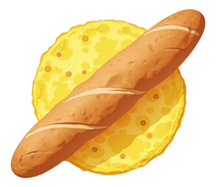 Omelette Breakfast Baguette