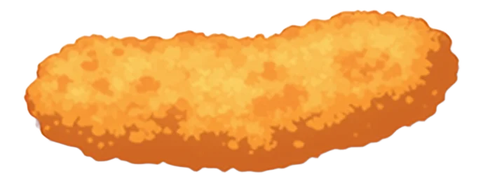 One Crunchy Chicken Strip