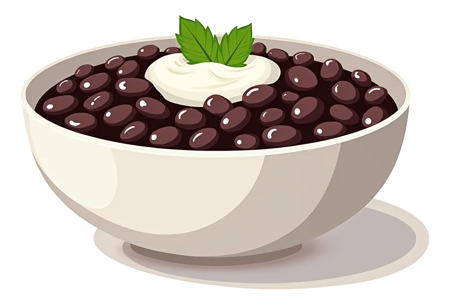 Cali Black Beans Bowl with Cali Ranch Sauce