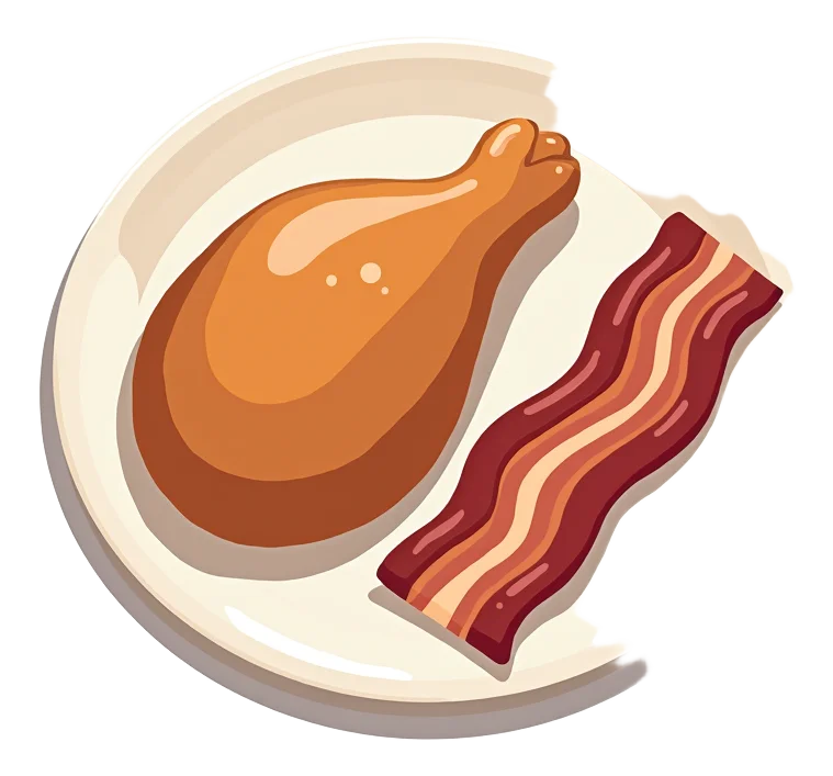 BBQ Chicken and Bacon (Personal Classic)