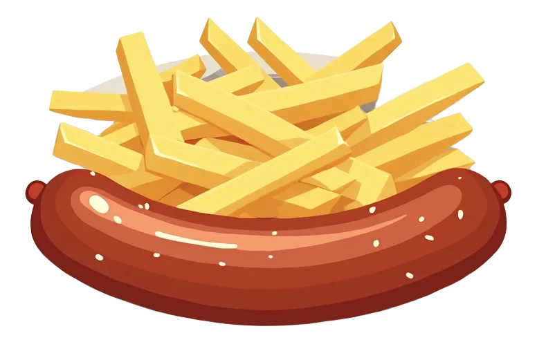 Loaded Fries - Spicy Sausage