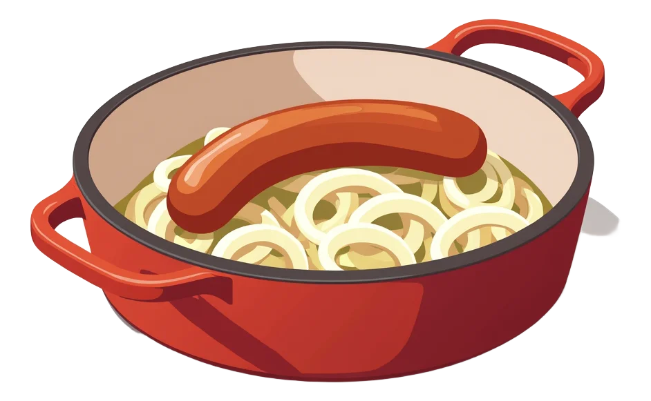 Sausage & Onion - Sharing Pan (13")