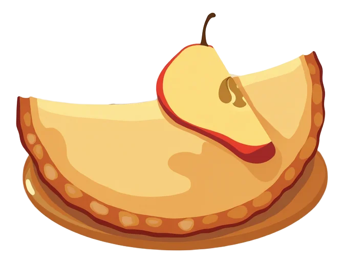 Caramel Apple Empanada