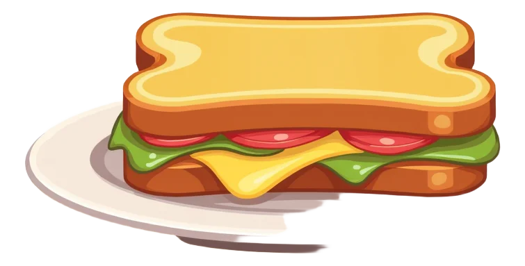 1/2 Classic Grilled Cheese