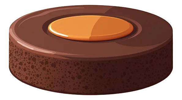 Smoked Chocolate Caramel Cake