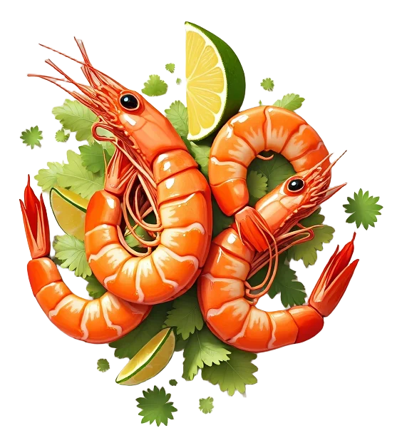 Baja Ensalada - Charbroiled Shrimp