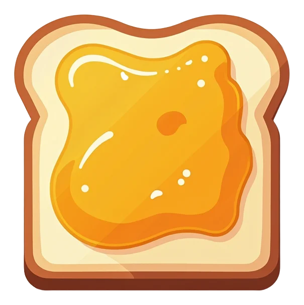 Toast and Preserves - Marmalade