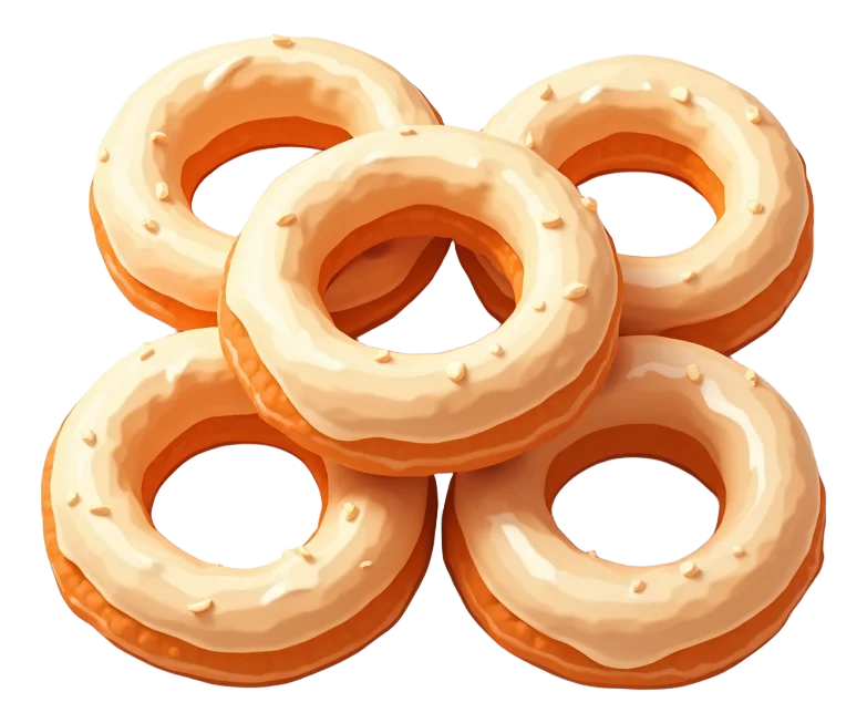 6x Deluxe Glazed Churros