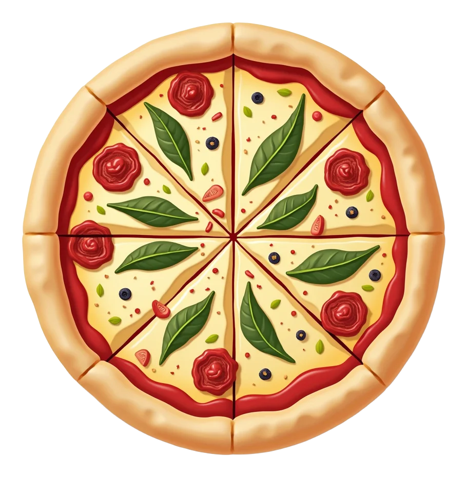 Sharing Handcrafted (14") WITHOUT Garlic - Sharing Stuffed Crust (14")